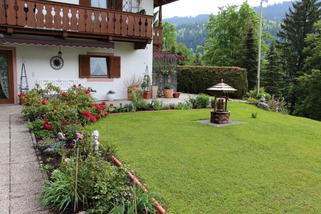 Landhaus Wiesenhof Ferienwohnung Zugspitz Garmisch-Partenkirchen Exterior foto